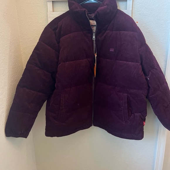 Levi’s Women’s Corduroy Jacket Maroon - Picture 1 of 10